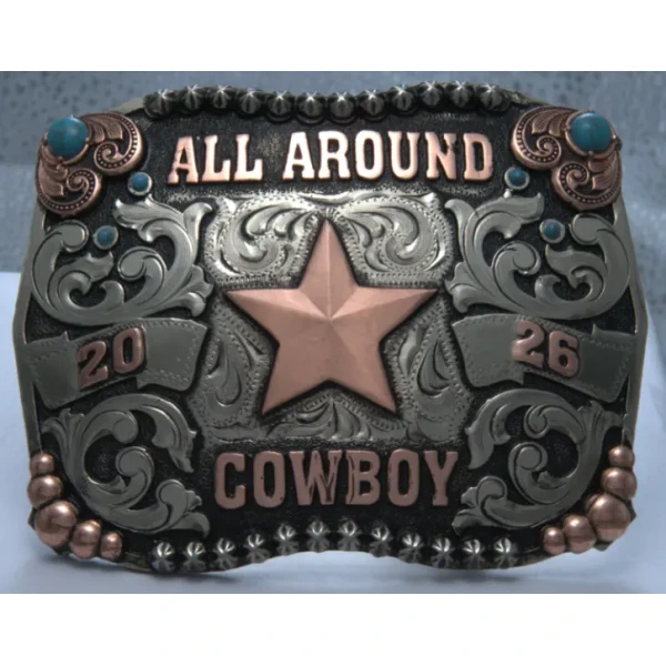 Ranch House Belt Buckle